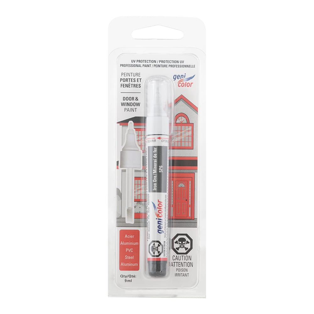 Stylo de retouches pour portes et fenêtres Genicolor minerai&nbsp;de&nbsp;fer&nbsp;n° 5P6