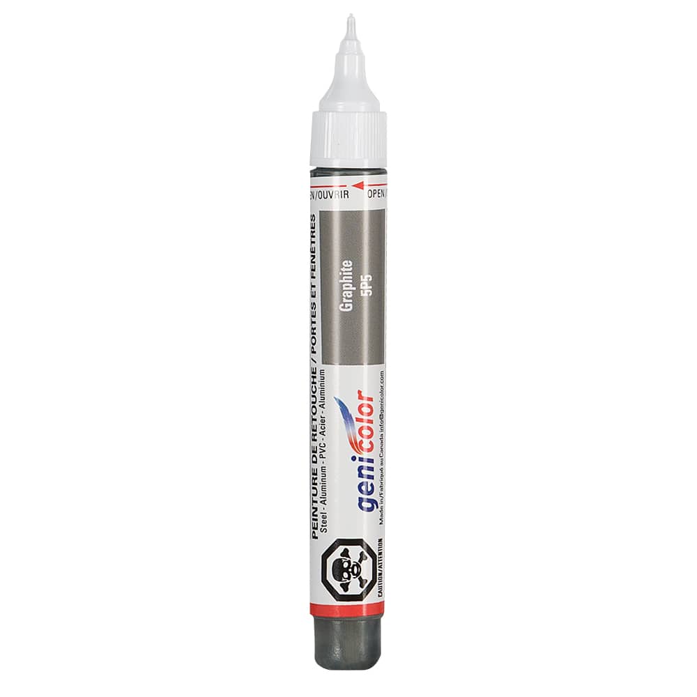 Genicolor Touch-Up Pen for Doors and Windows Graphite n° 5P5