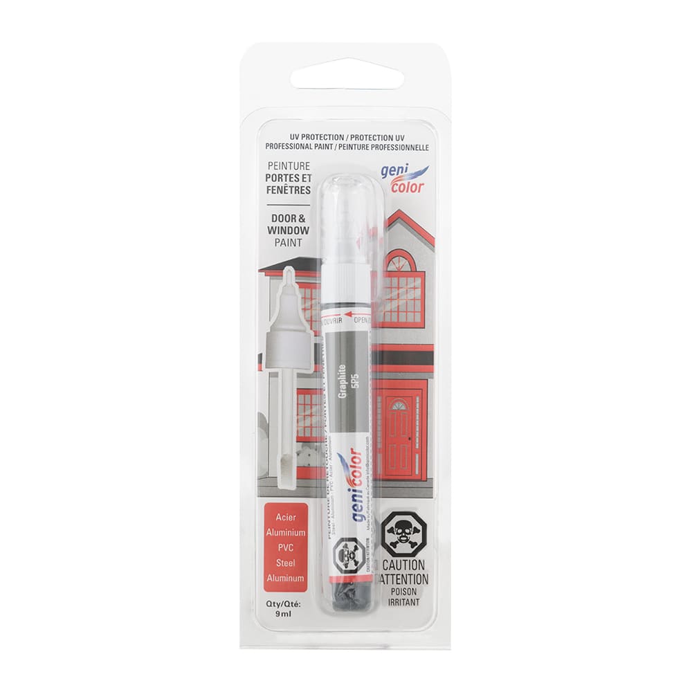 Genicolor Touch-Up Pen for Doors and Windows Graphite n° 5P5