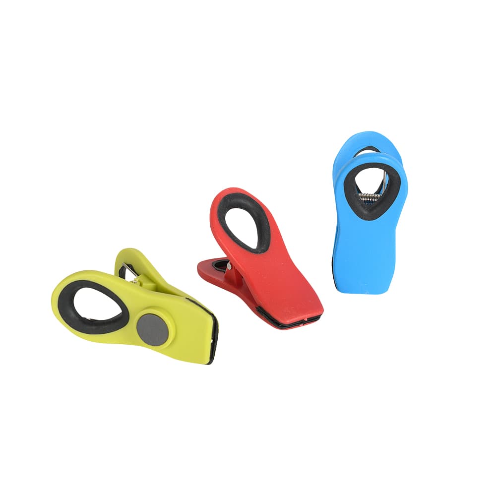 Ensemble de 3 pinces magnétiques