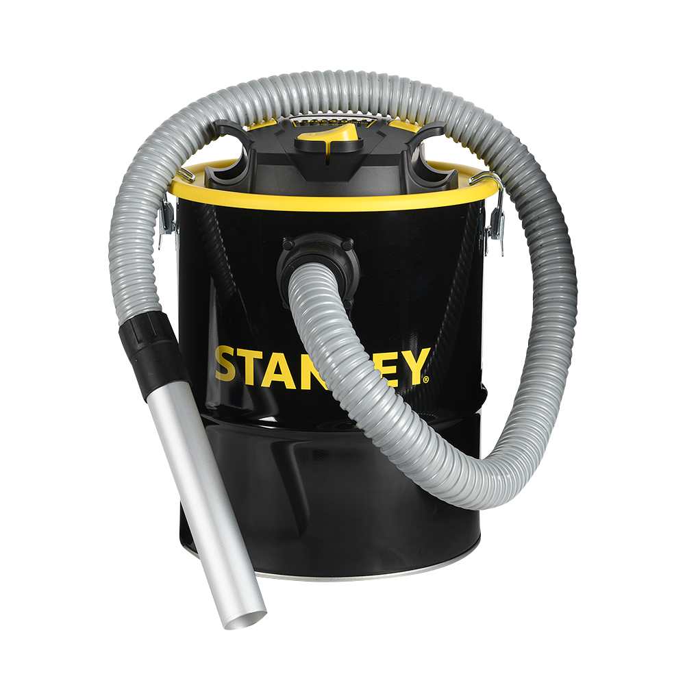 Aspirateur à Cendres Kaminer 15 Litres - 1200W, Double Filtration HEPA - Pour Cheminée, Poêle Et Feu De Bois
