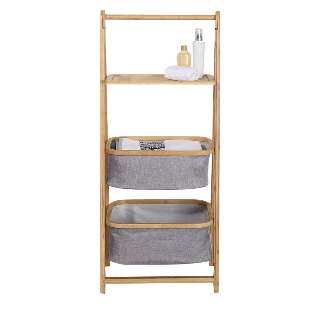 Étagère 1 tablette et 2 paniers