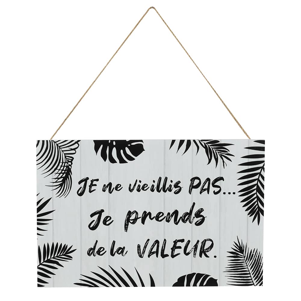 Plaque décorative assortie VERTUO