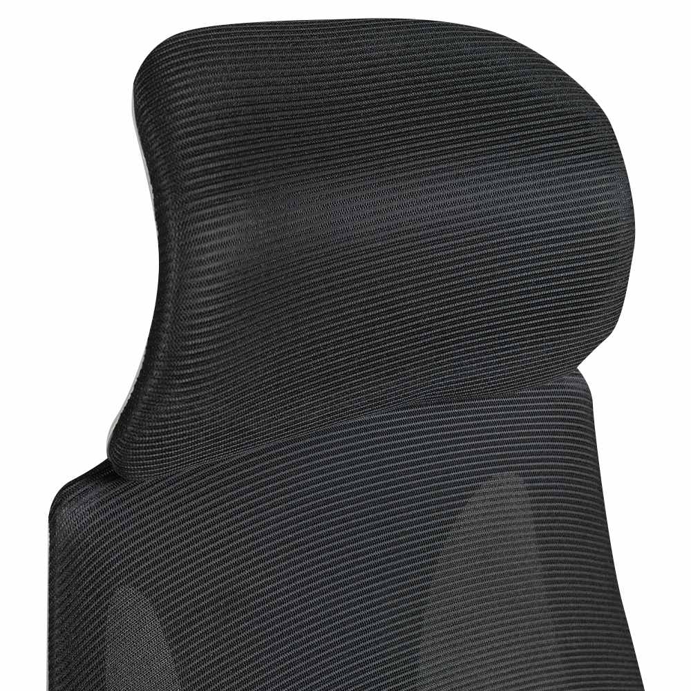 Chaise de bureau grise et noire VERTUO