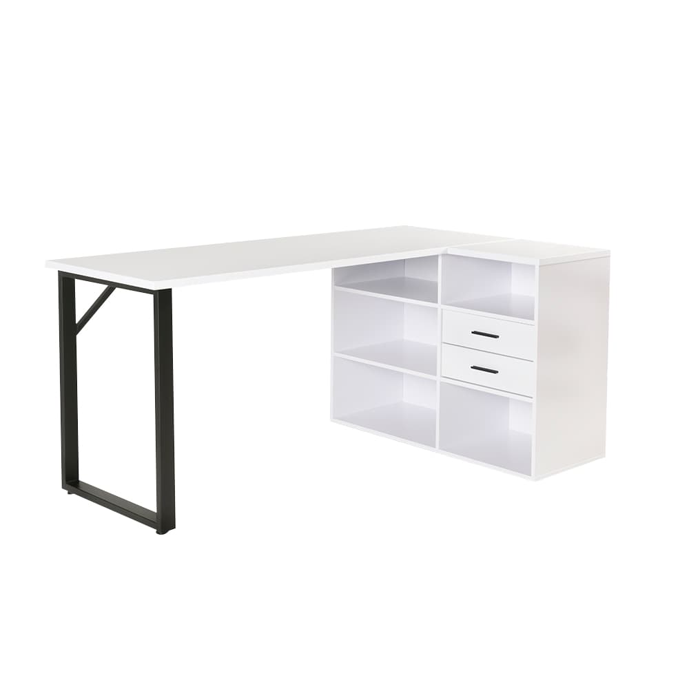 Bureau de travail en L Mango 63 po VERTUO