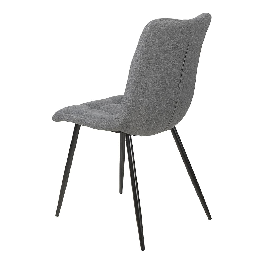 Chaise de salle à manger Logan grise ASTELLA