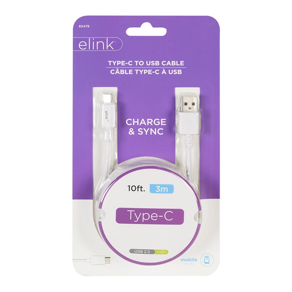 Type-C to USB Cable