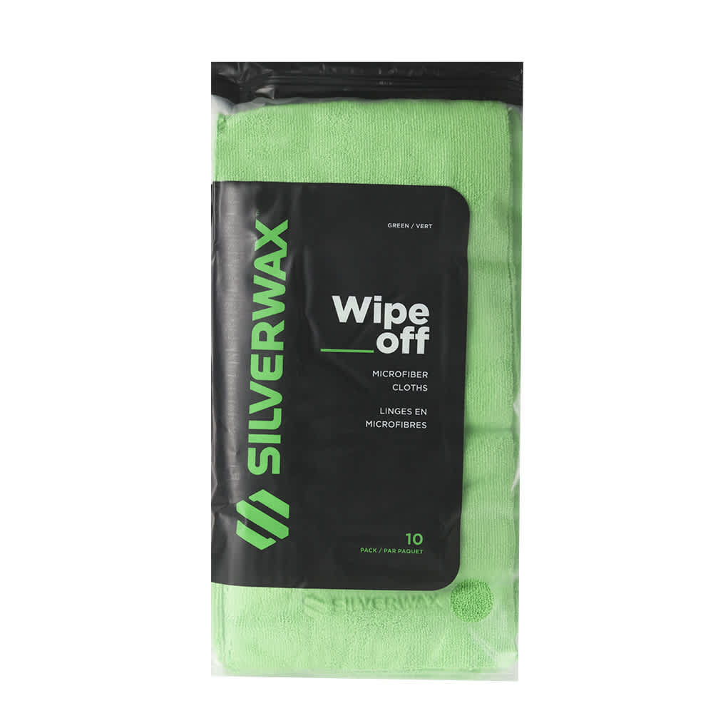 Linges en microfibre Pqt/10 SILVERWAX