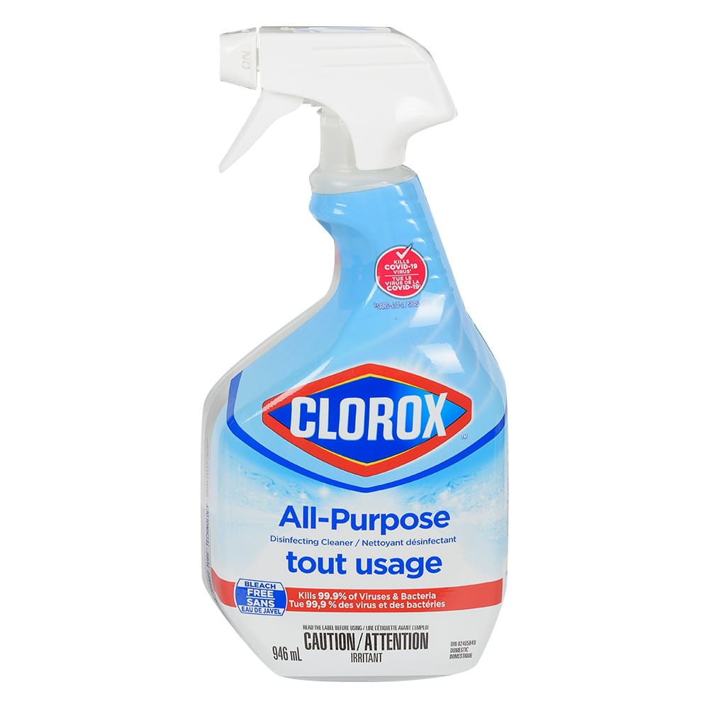 Nettoyant désinfectant tout usage en vaporisateur Clorox 946&nbsp;ml