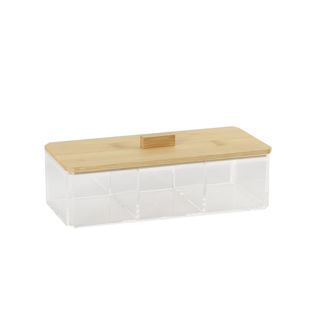 Boîte de rangement 3 sections