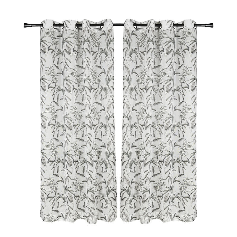 Rideaux semi-opaques à œillets Foresta 54&nbsp;po&nbsp;x&nbsp;84&nbsp;po&nbsp;Pqt/2 VERTUO