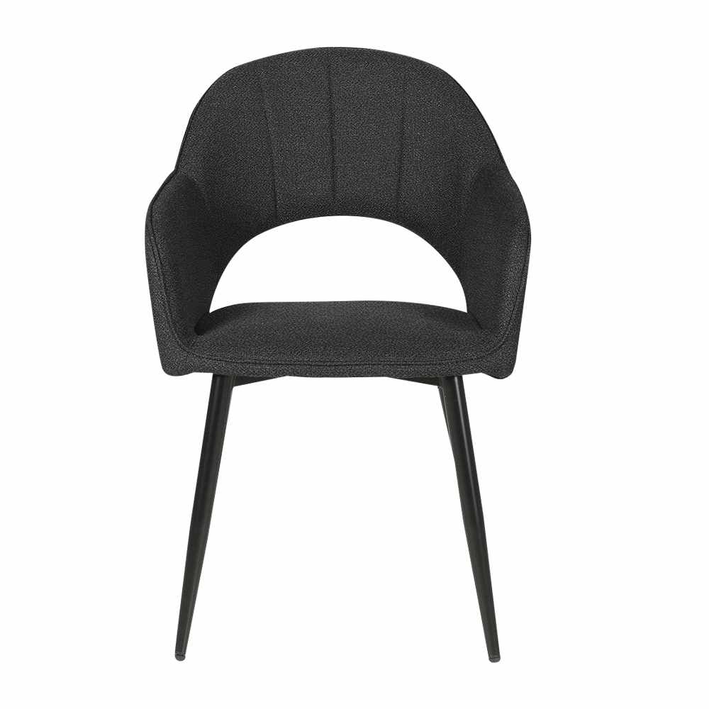 Chaise de salle à manger Elena noire ASTELLA