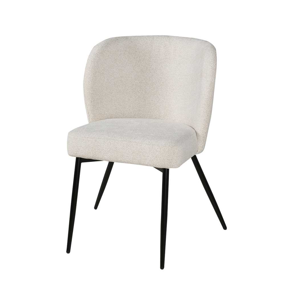 Chaise de salle à manger Malibu crème VERTUO