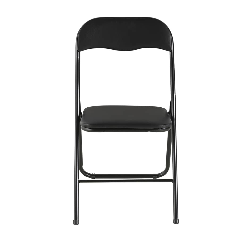 Chaise pliante Euro noire VERTUO