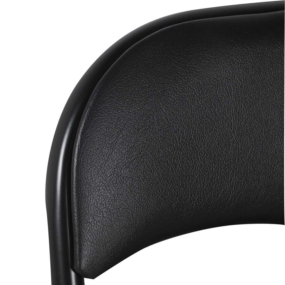 Chaise pliante Euro noire VERTUO