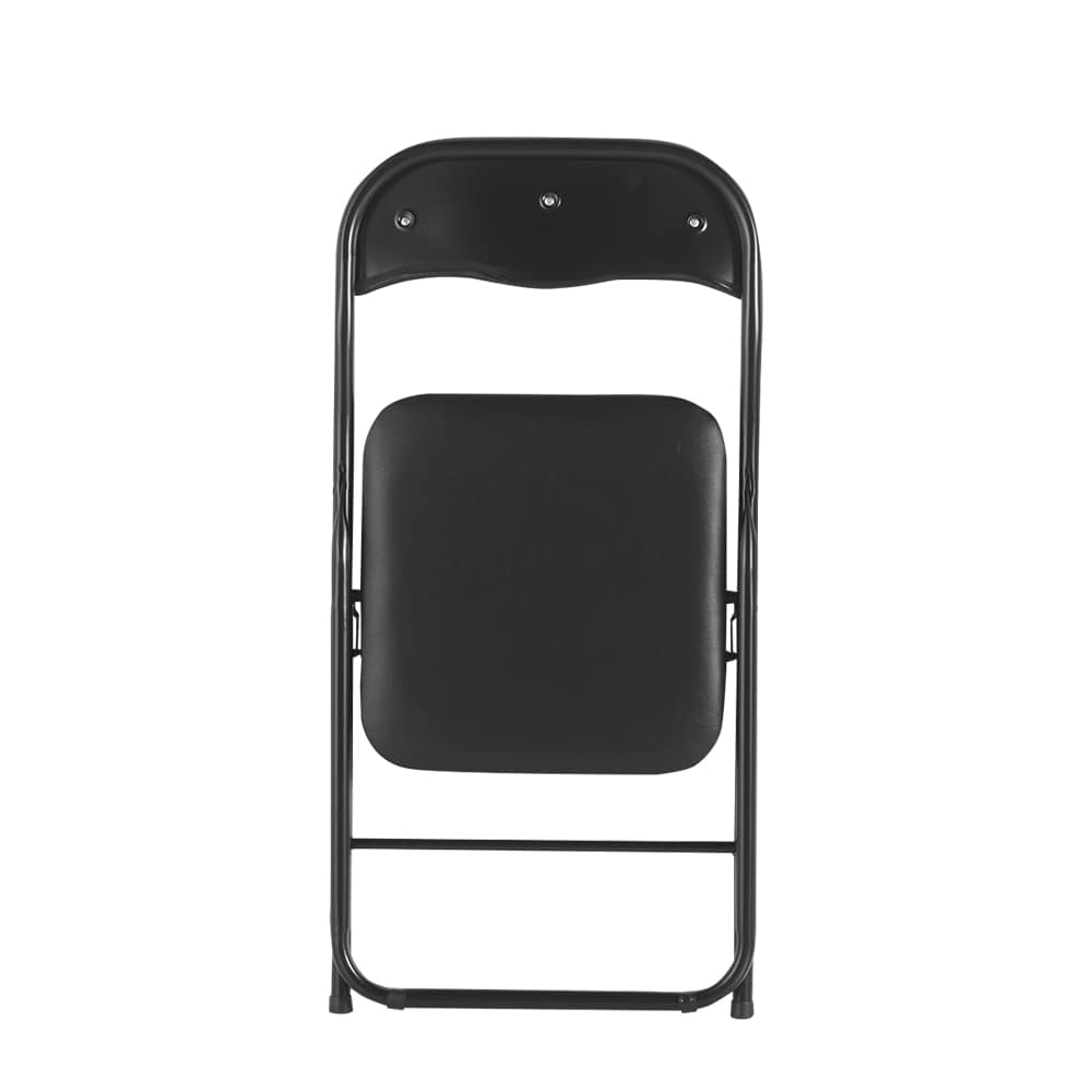 Chaise pliante Euro noire VERTUO