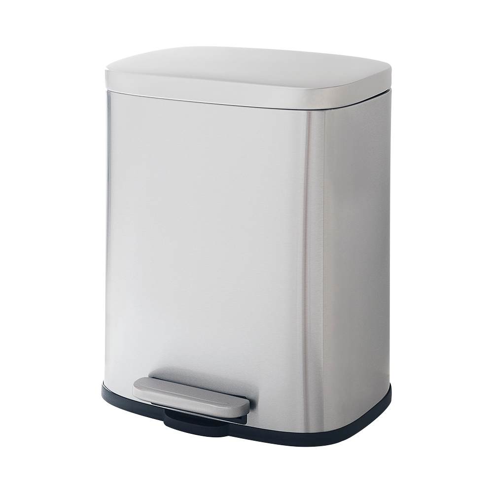 Poubelle à pédale acier inoxydable 20 L NEKTRA