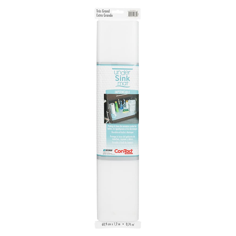 Under Sink Mat 24 in. x 48 in. Clear