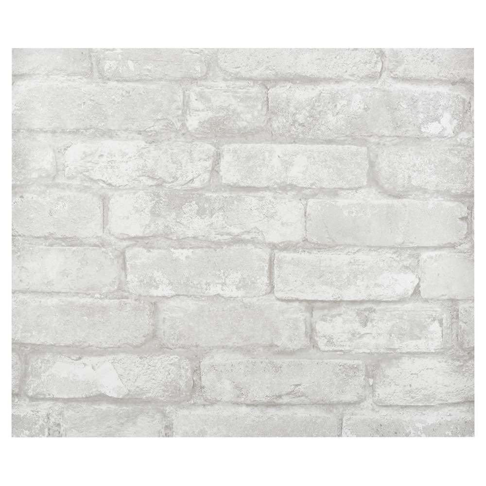Papier peint Peler & Coller briques blanches