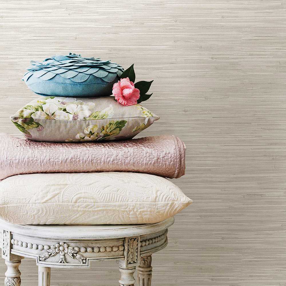 Papier peint Peler & Coller tissé crème