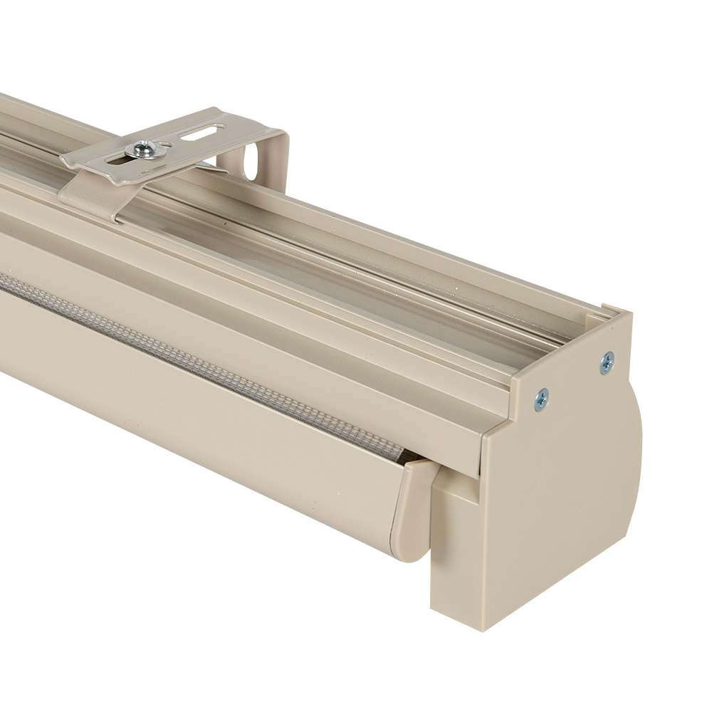 Toile à rouleau à bandes alternées 24&nbsp;po&nbsp;x&nbsp;84&nbsp;po beige VERTUO