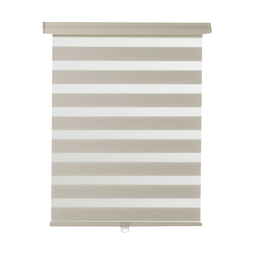 Toile à rouleau à bandes alternées 33&nbsp;po&nbsp;x&nbsp;84&nbsp;po beige VERTUO