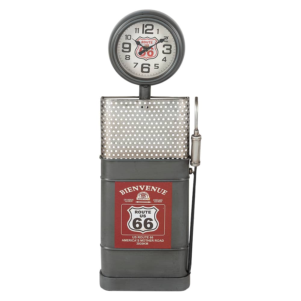 Horloge pompe Route 66 8 5/8 po