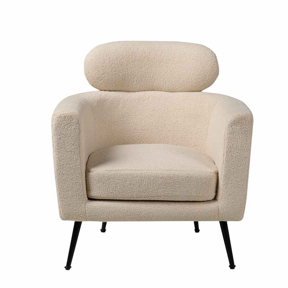 Fauteuil Milou beige VERTUO