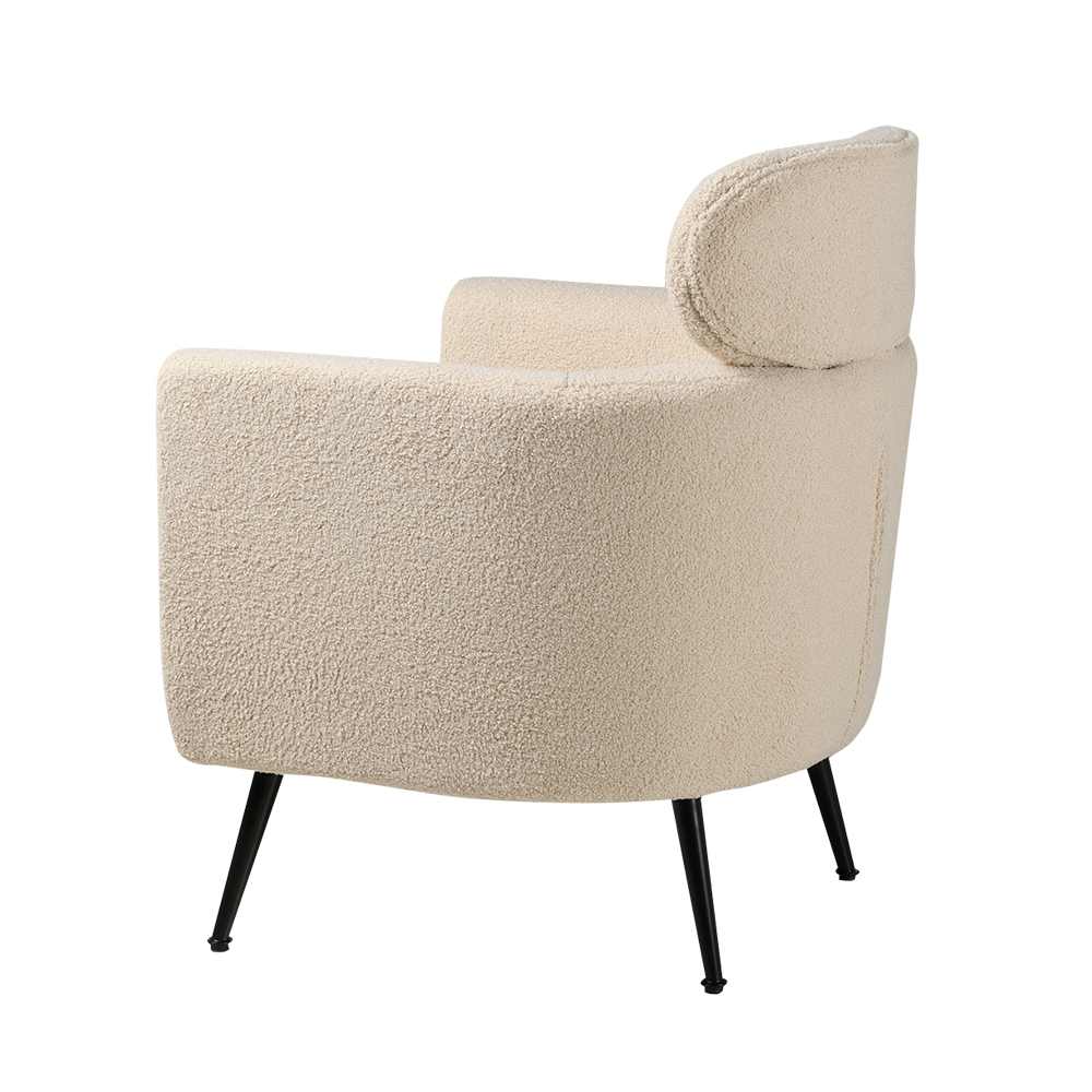 Fauteuil Milou beige VERTUO