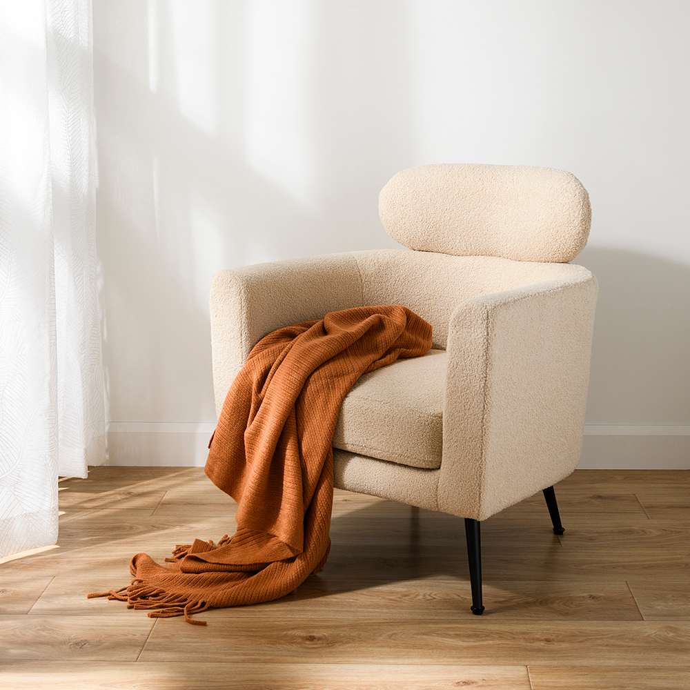 Fauteuil Milou beige VERTUO