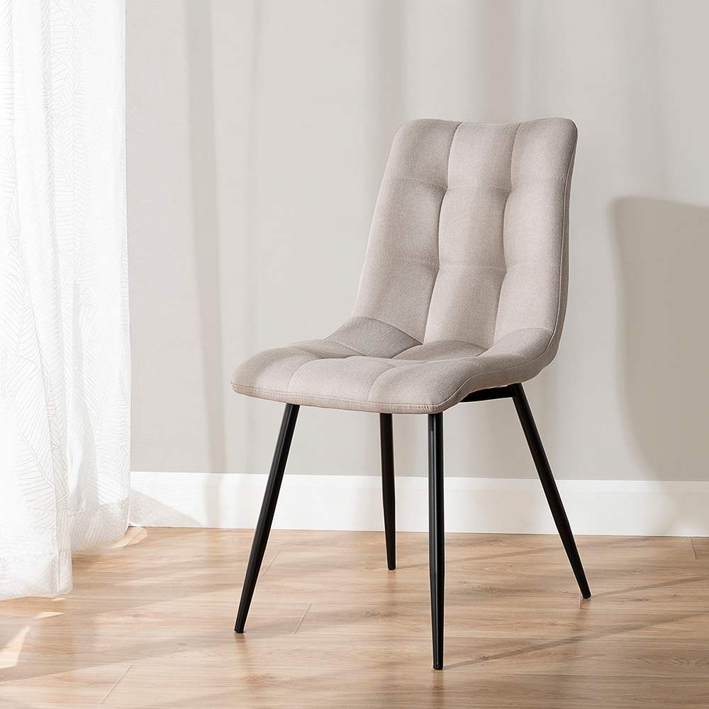 Chaise de salle à manger Logan beige ASTELLA