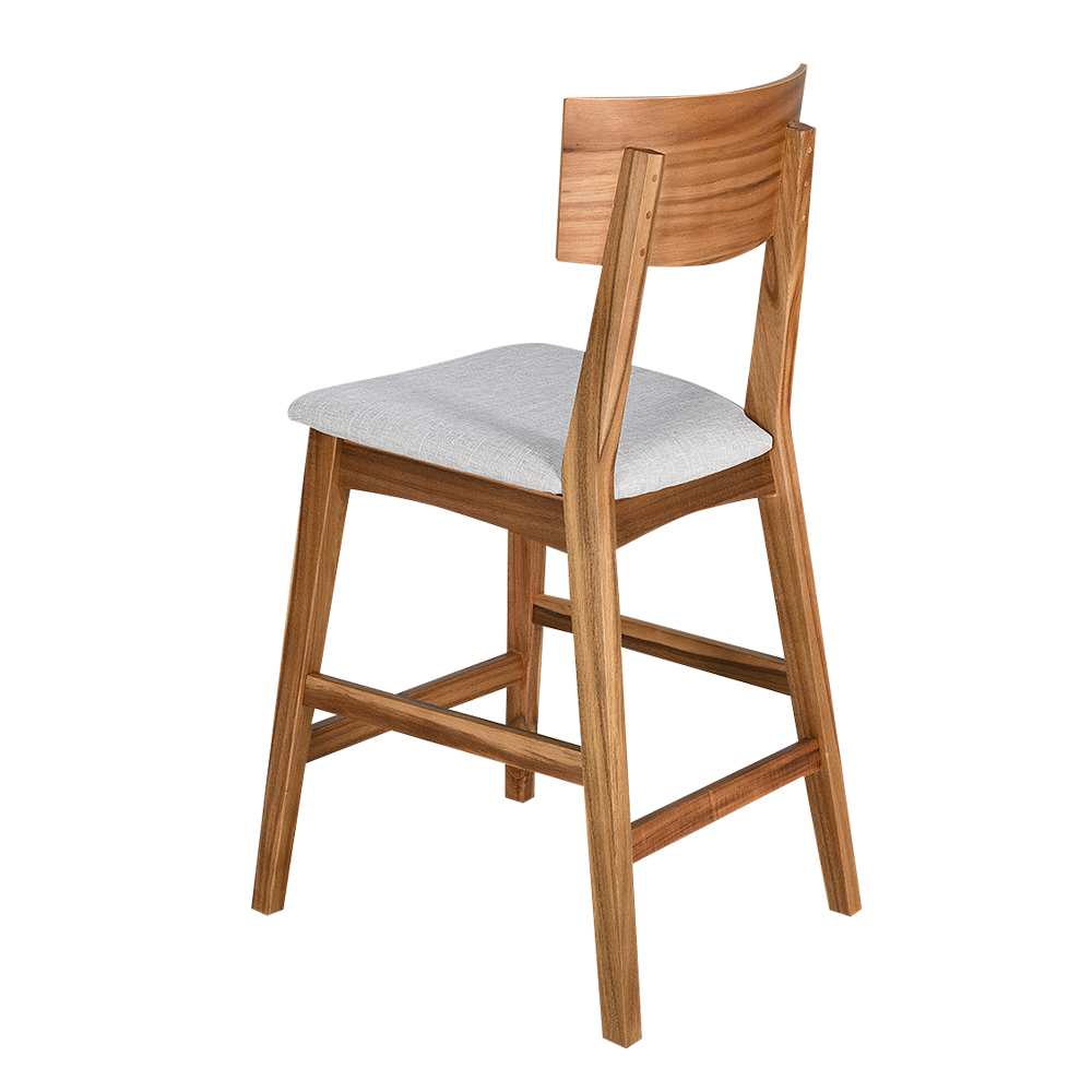 Tabouret Acacia beige ASTELLA