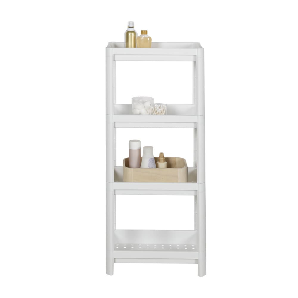 Étagère blanche 4 tablettes