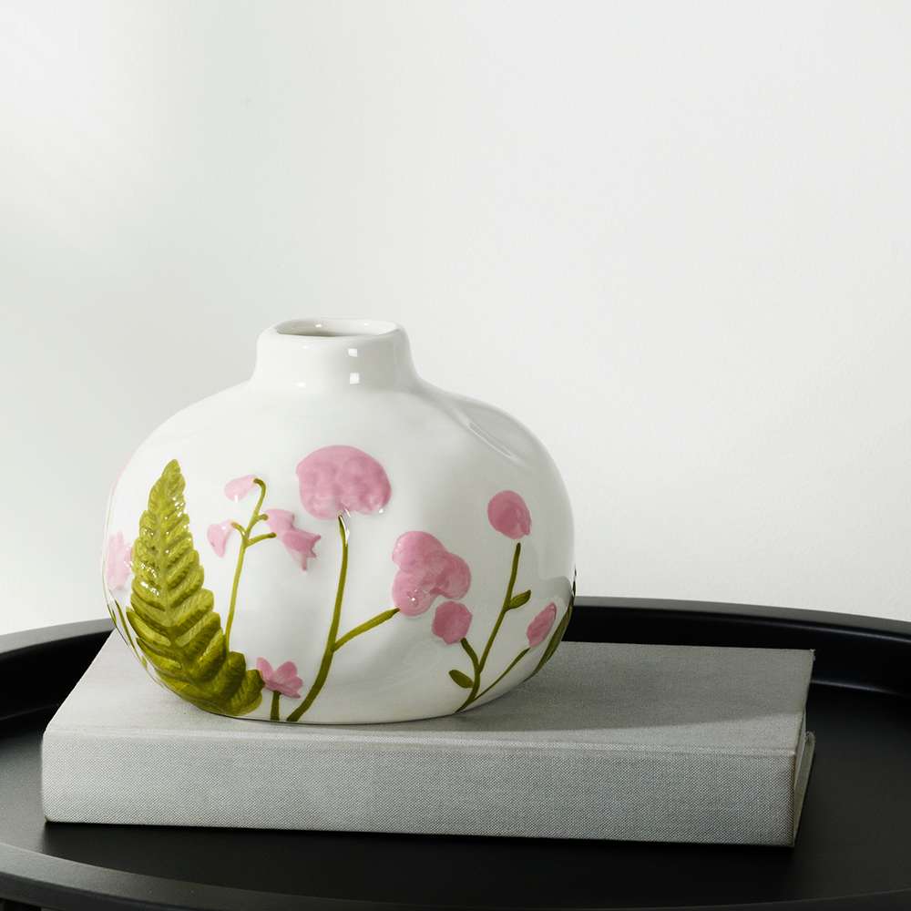 VERTUO Decorative Ceramic Vase White