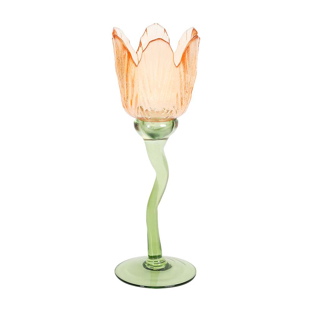 Bougeoir en verre VERTUO