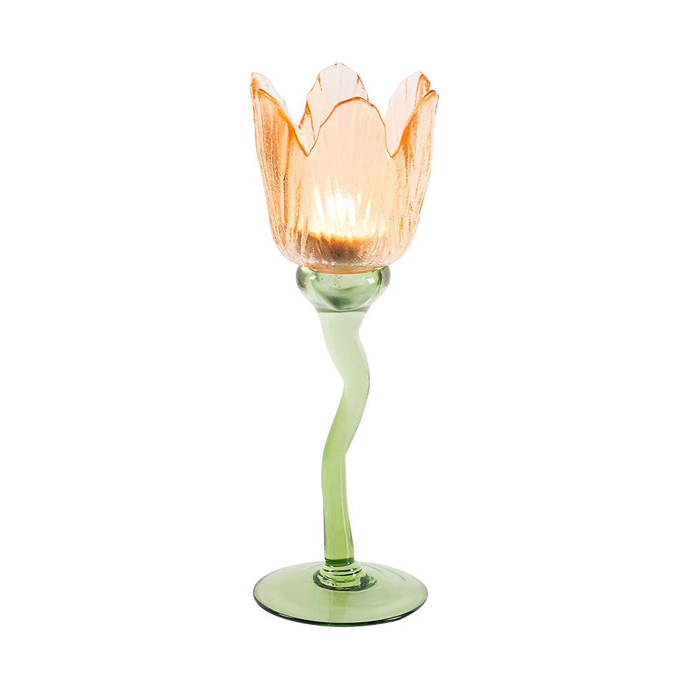 Bougeoir en verre VERTUO