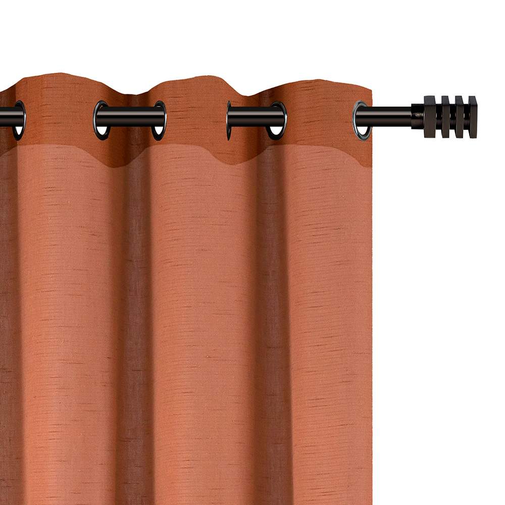 Rideaux semi-opaques à œillets Canyon 54&nbsp;po&nbsp;x&nbsp;84&nbsp;po&nbsp;Pqt/2 VERTUO