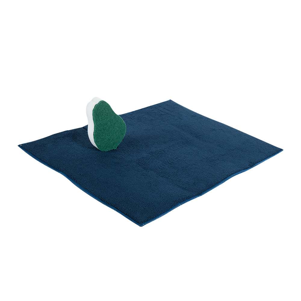 Tapis de séchage à vaisselle et éponge