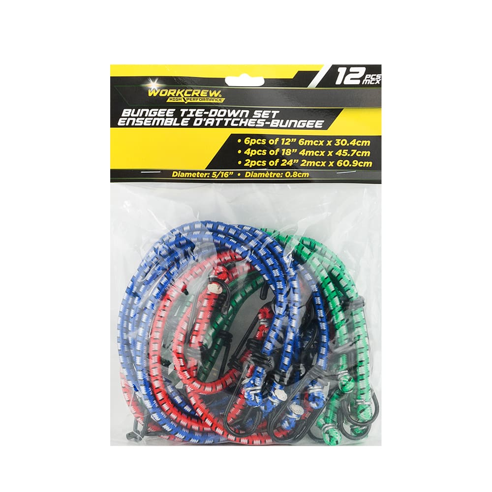 Ensemble de 12 courroies élastiques