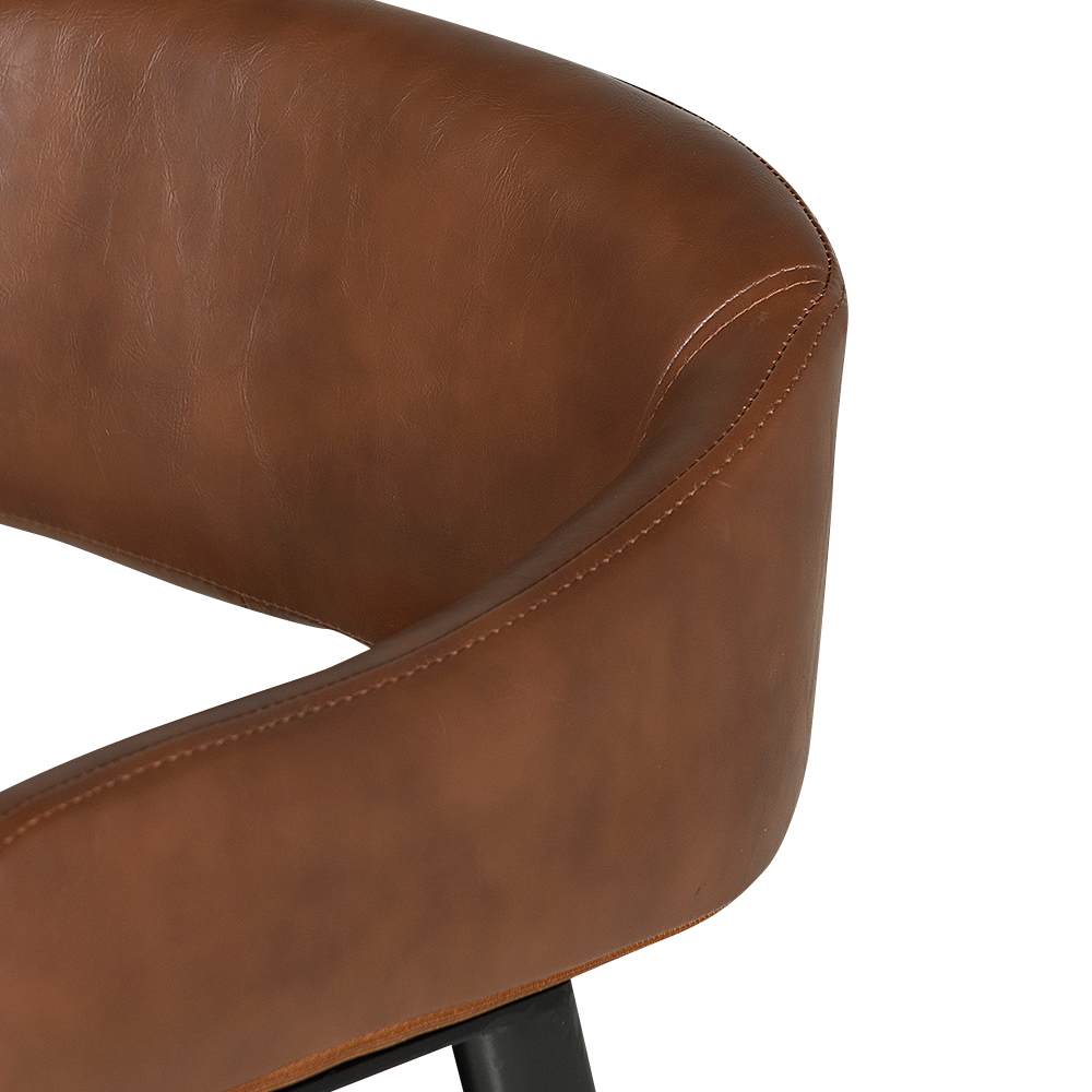 Chaise de salle à manger Winston brune Pqt/2 VERTUO