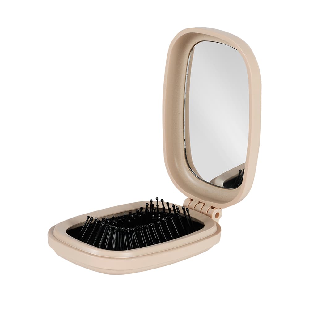 Foldable Brush and Miror Combo
