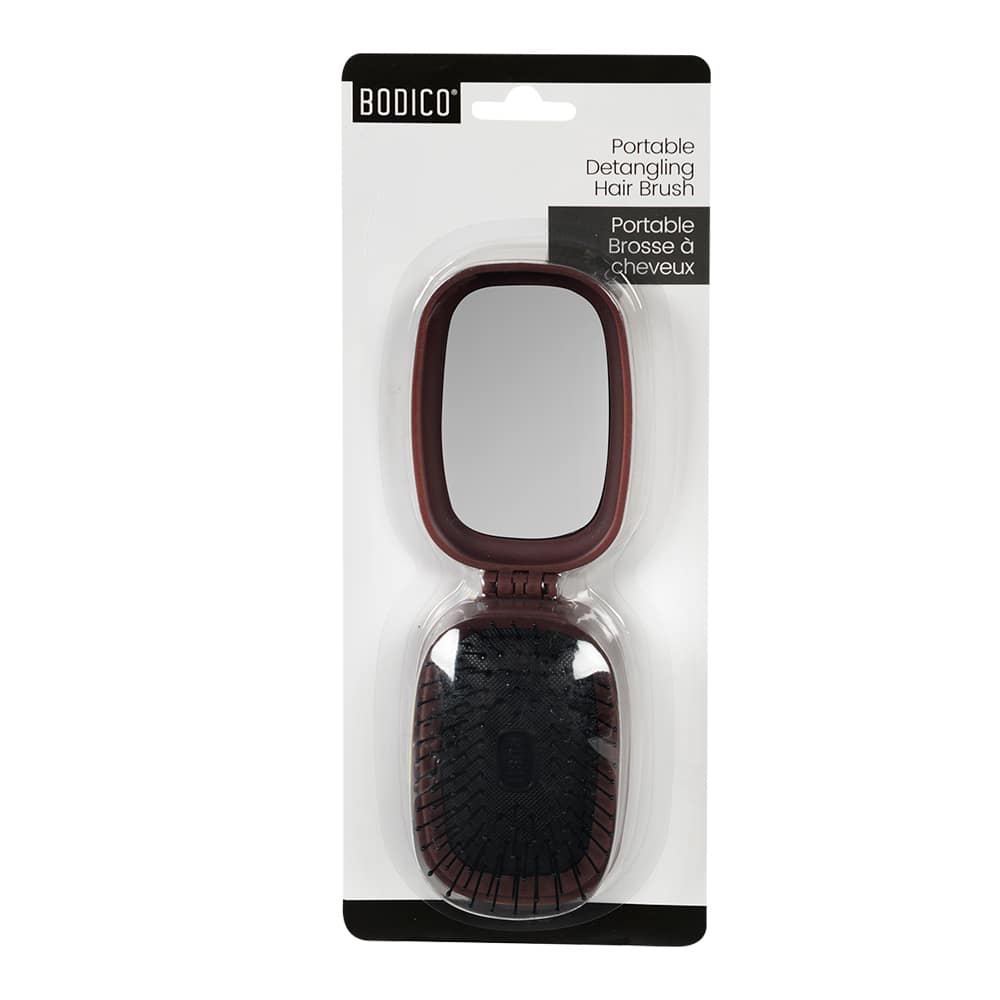Foldable Brush and Miror Combo