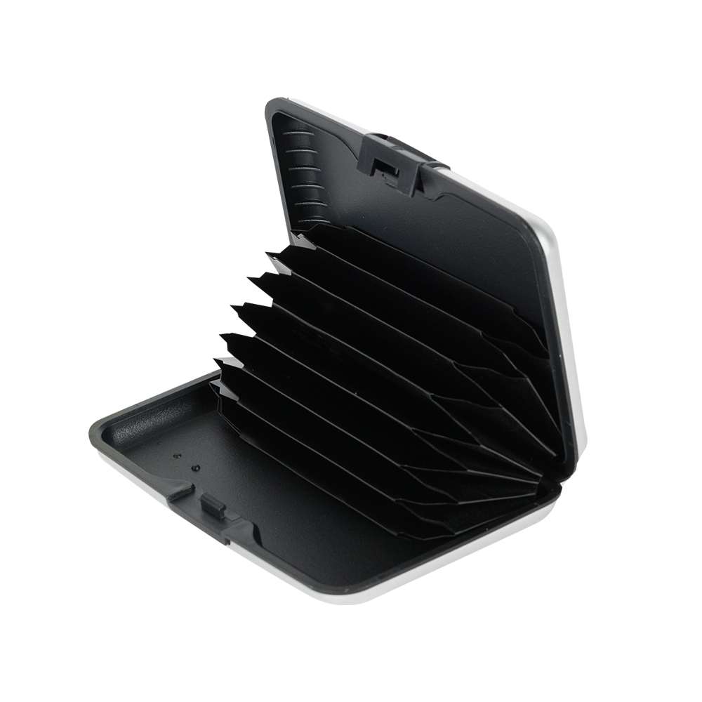 Portefeuille en aluminium avec protection RFID