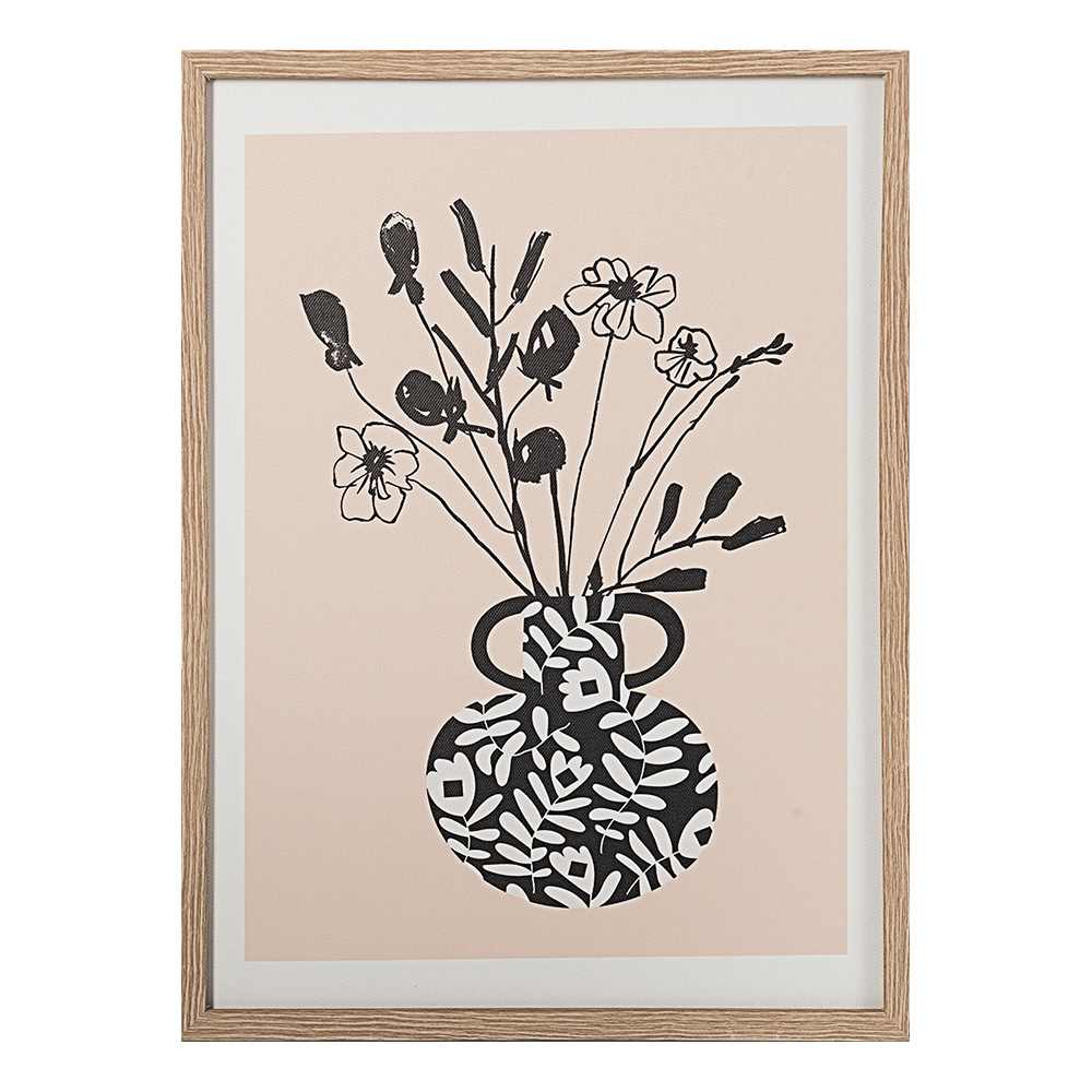 Reproduction sur toile Bouquet 11 3/4 po x 15 3/4 po ASTELLA