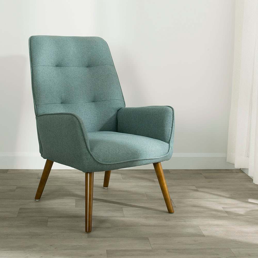 Fauteuil Oslo sarcelle VERTUO