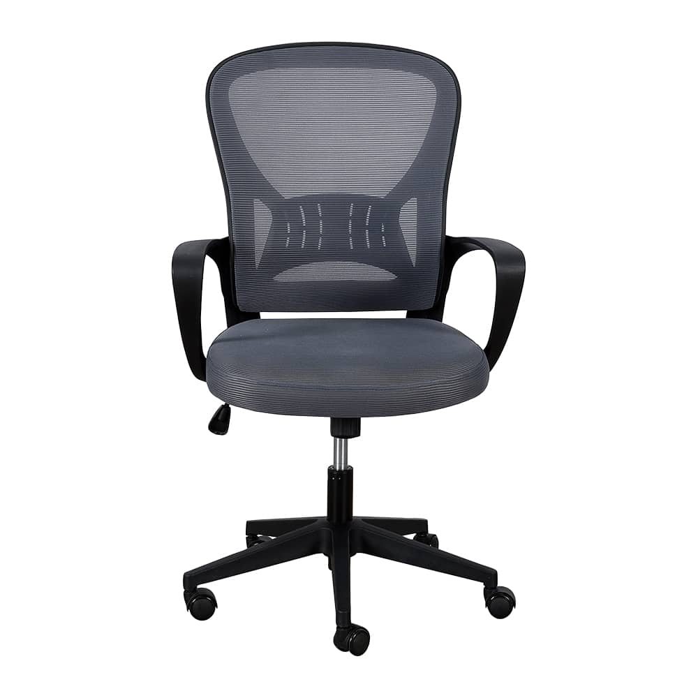 Chaise de bureau Rover grise et noire VERTUO