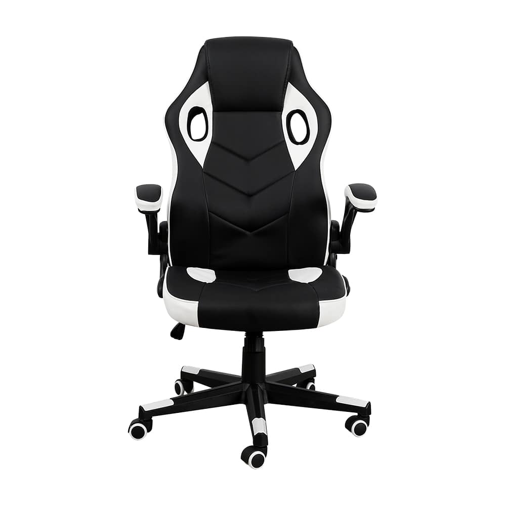 Chaise de jeu Storm noire et blanche VERTUO