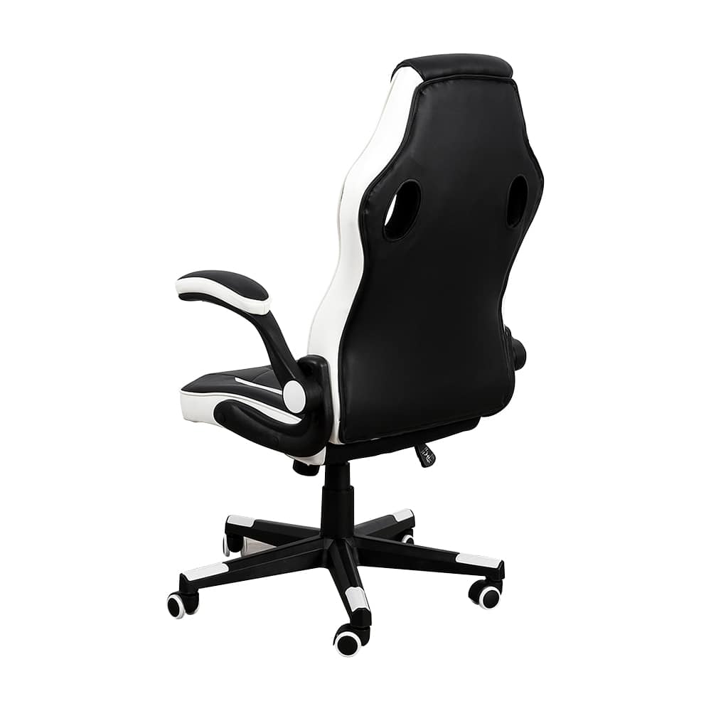 Chaise de jeu Storm noire et blanche VERTUO