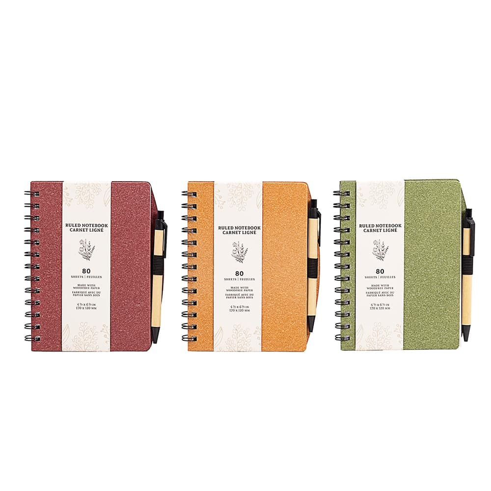 Carnet de notes et stylo