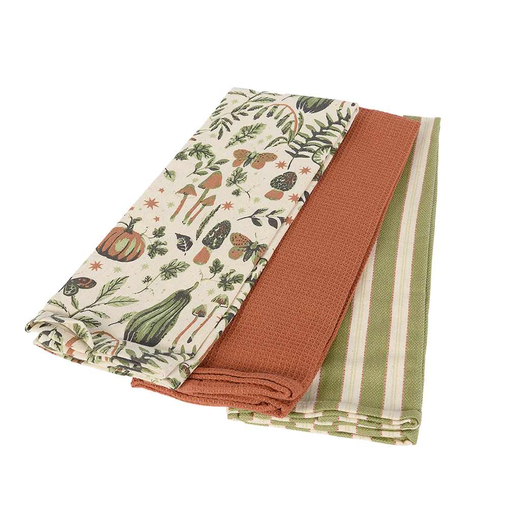 Linges à vaisselle Forestiers 19&nbsp;5/8&nbsp;po&nbsp;x&nbsp;27&nbsp;1/2&nbsp;po Pqt/3